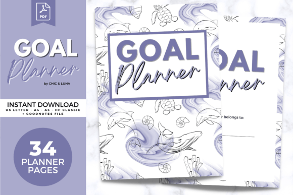 Download Goal Planner Printable - Printable - Premium Bundle
